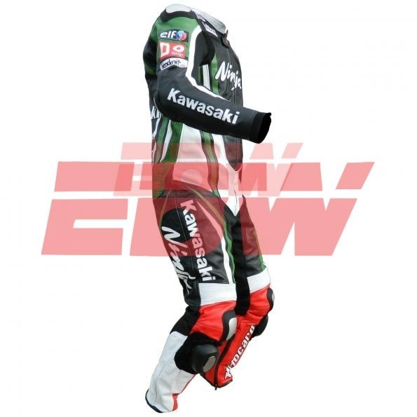 Kawasaki-Ninja-One-Piece-Motorbike-Racing-Leather-Suit-3