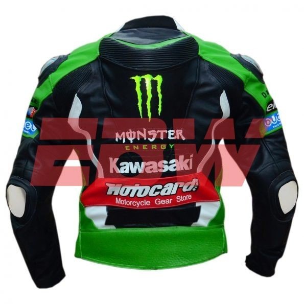 Tom-Sykes-Kawasaki-Ninja-Two Piece-Motorbike-Racing-Leather-Jacket-2 copy