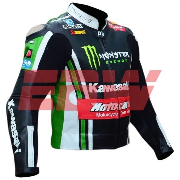 Tom-Sykes-Kawasaki-Ninja-Two Piece-Motorbike-Racing-Leather-Jacket-3 copy