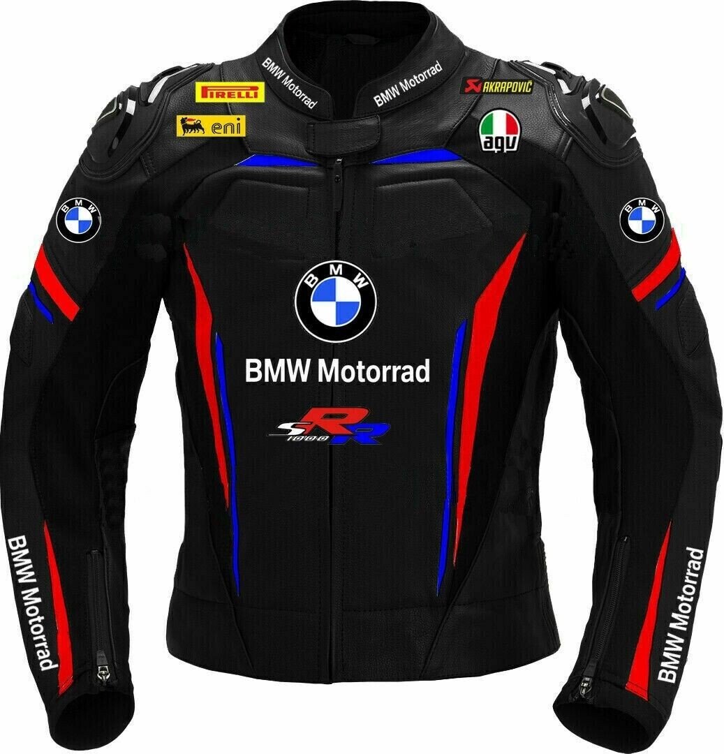 Bmw Motorcycle Jacket Motorbike Jacket Cowhide Leather Bikers