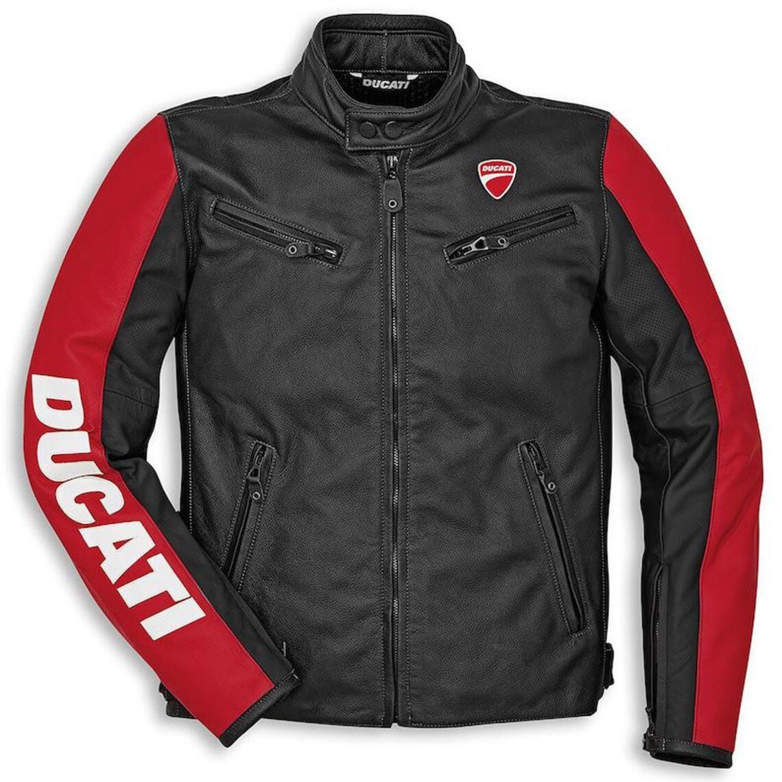 Ducati company C3 Red/Black Leather Jacket