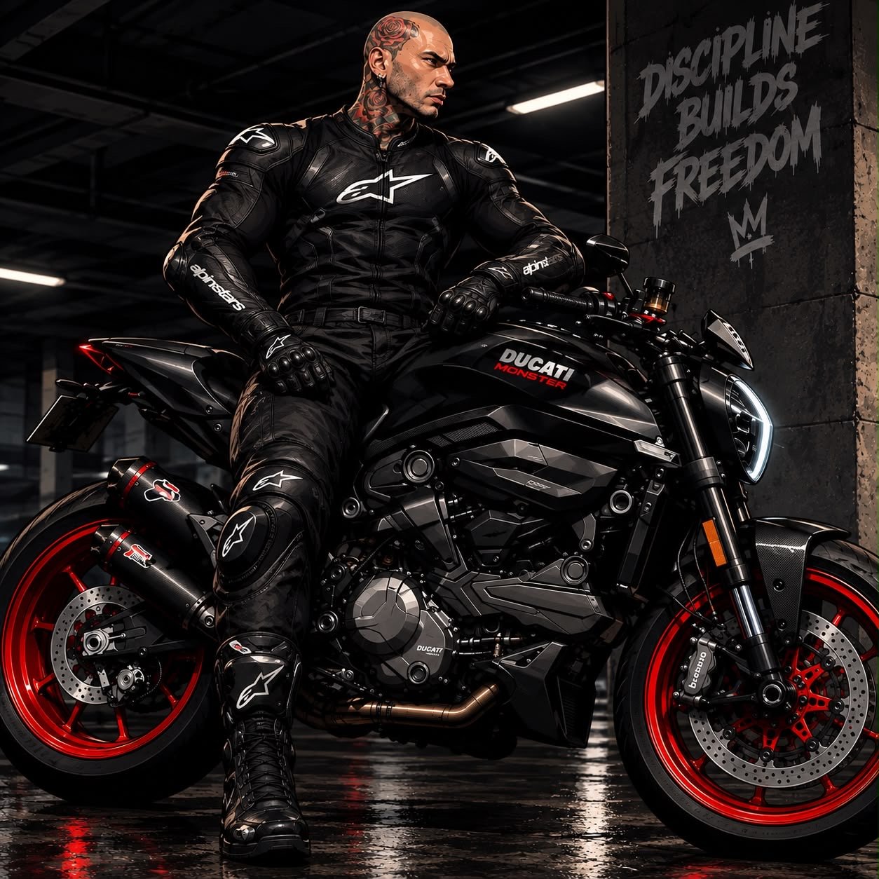 Alpinestars 1-Piece Leather Suit