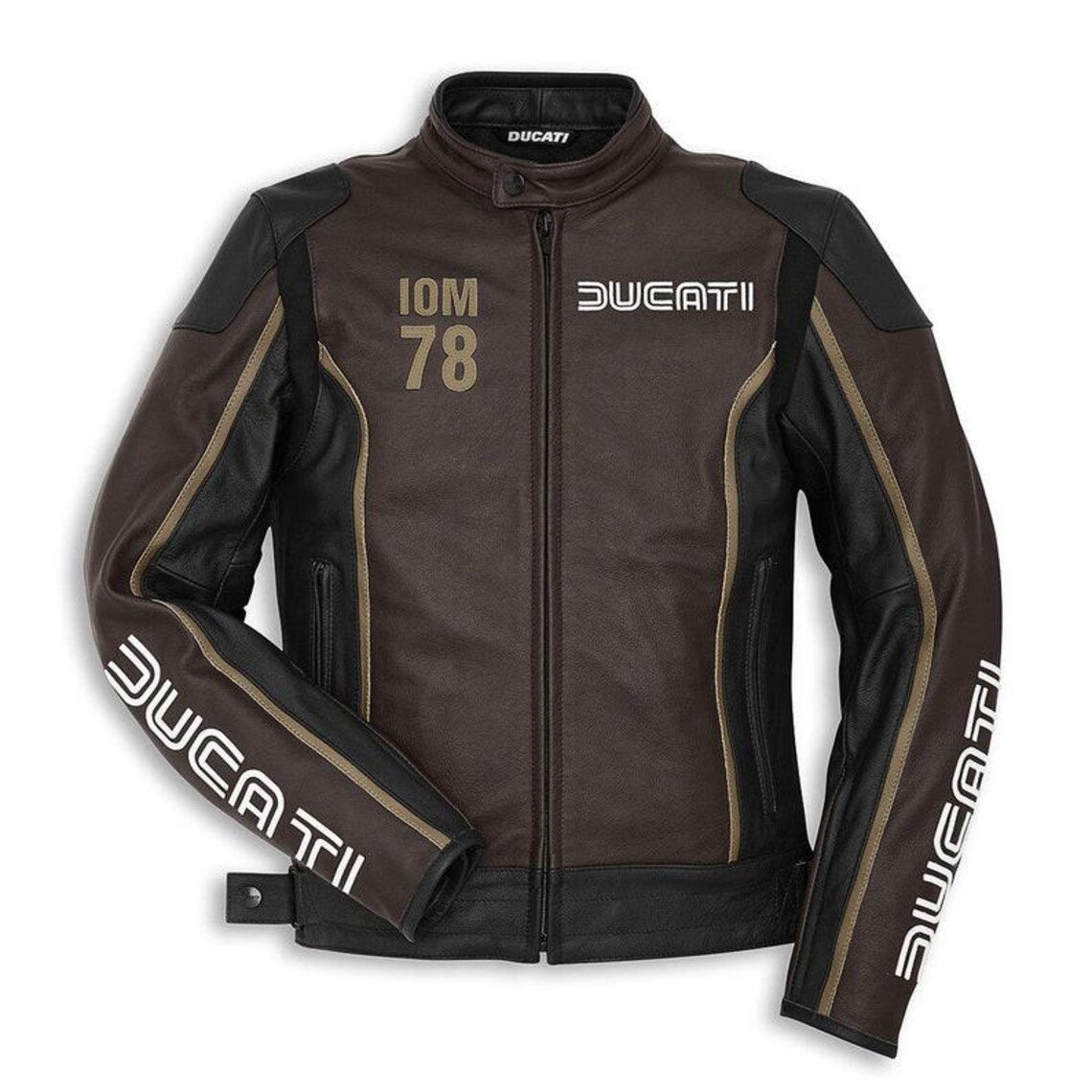 Ducati IOM 78 Motorcycle Leather Jacket